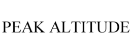 PEAK ALTITUDE trademark