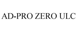 AD-PRO ZERO ULC trademark