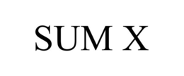 SUM X trademark