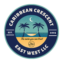 CARIBBEAN CRESCENT EST. 2003 THE NAME YOU CAN TRUST HALAL EAST WEST LLC trademark