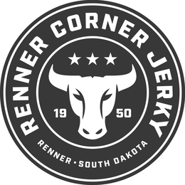 RENNER CORNER JERKY RENNER · SOUTH DAKOTA 1950 trademark