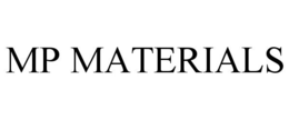 MP MATERIALS trademark