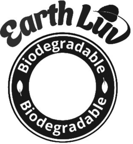 EARTH LUV BIODEGRADABLE BIODEGRADABLE trademark