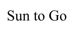SUN TO GO trademark