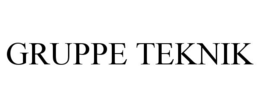 GRUPPE TEKNIK trademark