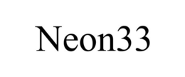 NEON33 trademark