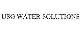 USG WATER SOLUTIONS trademark