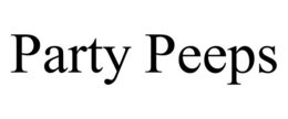 PARTY PEEPS trademark