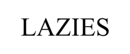 LAZIES trademark