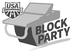 USA SWIMMING BLOCK PARTY trademark