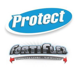 PROTECT FORTIFLEX STRONGER & FLEXIBLE TEAR RESISTANT trademark