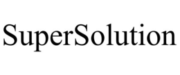 SUPERSOLUTION trademark
