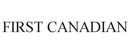 FIRST CANADIAN trademark