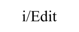I/EDIT trademark