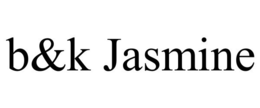 B&K JASMINE trademark