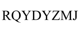 RQYDYZMJ trademark