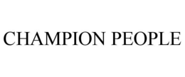 CHAMPION PEOPLE trademark