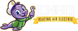 TECH-ON-DECK HEATING AIR ELECTRIC trademark