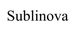 SUBLINOVA trademark