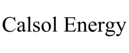 CALSOL ENERGY trademark