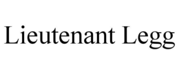 LIEUTENANT LEGG trademark