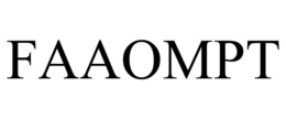 FAAOMPT trademark