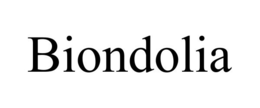 BIONDOLIA trademark