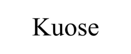 KUOSE trademark