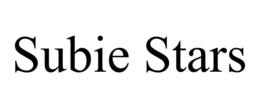 SUBIE STARS trademark