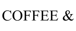 COFFEE & trademark
