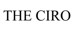 THE CIRO trademark