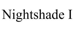 NIGHTSHADE I trademark