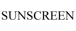 SUNSCREEN trademark