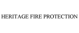 HERITAGE FIRE PROTECTION trademark