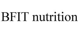 BFIT NUTRITION trademark