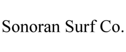 SONORAN SURF CO. trademark