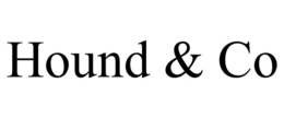 HOUND & CO trademark