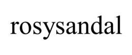 ROSYSANDAL trademark