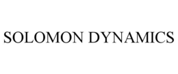 SOLOMON DYNAMICS trademark