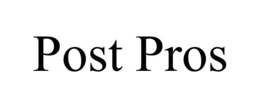 POST PROS trademark