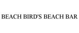BEACH BIRD'S BEACH BAR trademark