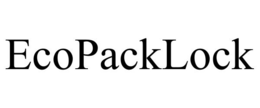 ECOPACKLOCK trademark