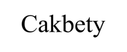 CAKBETY trademark