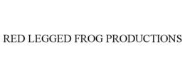 RED LEGGED FROG PRODUCTIONS trademark