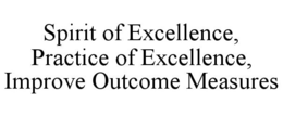 SPIRIT OF EXCELLENCE, PRACTICE OF EXCELLENCE, IMPROVE OUTCOME MEASURES trademark