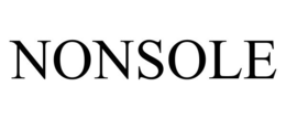 NONSOLE trademark