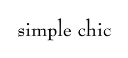 SIMPLE CHIC trademark