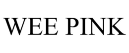 WEE PINK trademark