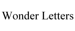 WONDER LETTERS trademark
