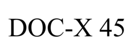 DOC-X 45 trademark